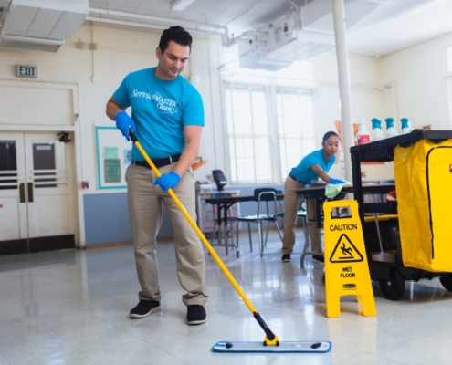 school cleaning by Servicemater South West London