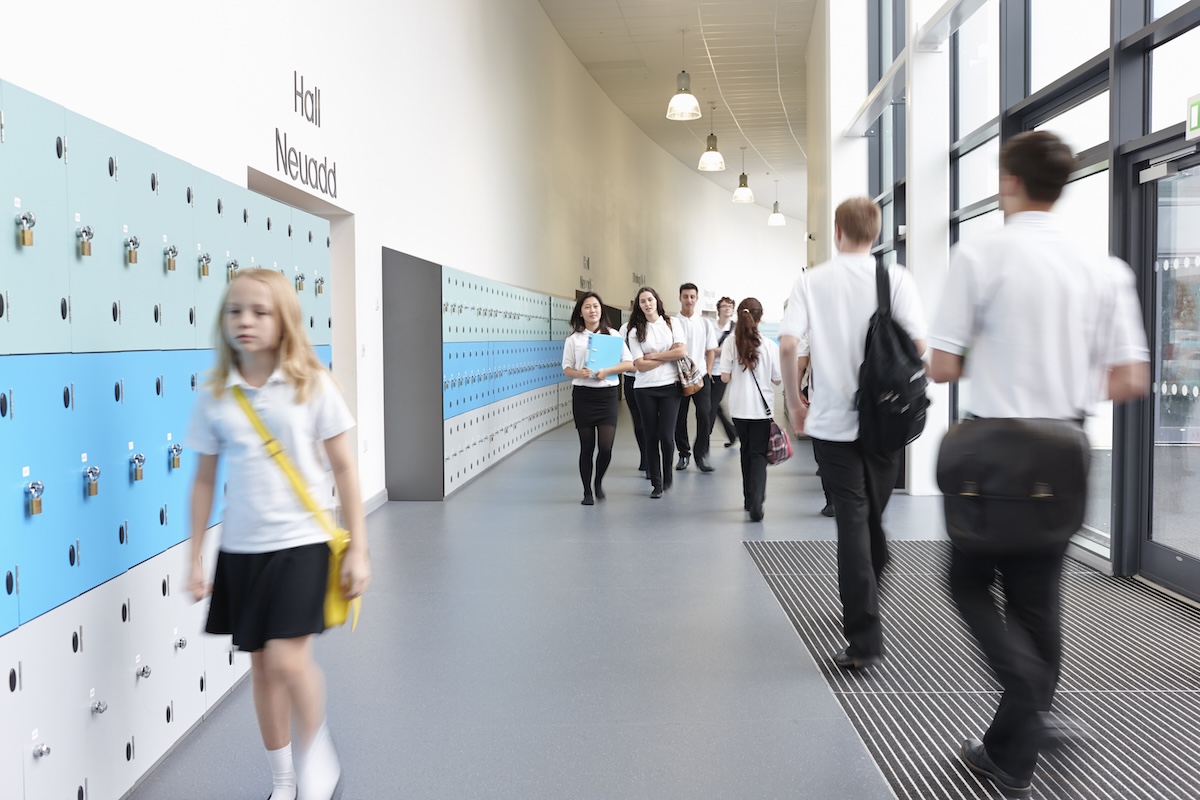 school cleaned in South West London